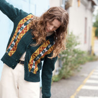 Rahvuslik Cardigan Kit -'Kindred Knits' by Aleks Byrd