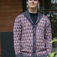 Man’s Fair Isle Cardigan by Monika Haas -Download