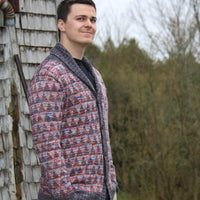 Man’s Fair Isle Cardigan by Monika Haas -Download