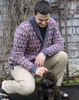 Man’s Fair Isle Cardigan by Monika Haas -Download