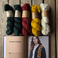 Rahvuslik Cardigan Kit -'Kindred Knits' by Aleks Byrd