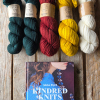 Rahvuslik Cardigan Kit -'Kindred Knits' by Aleks Byrd