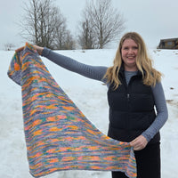 Zsa Zsa Shawl - PDF Pattern