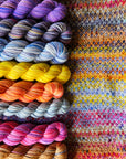 Colour Cocktail Shawl PDF pattern