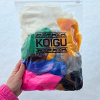 100% Merino wool roving - 100g mixed bag