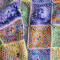 Koigu Square Medallion Blanket pdf pattern