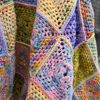 Koigu Square Medallion Blanket pdf pattern
