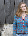 Tetris cardigan - pdf pattern