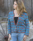 Tetris cardigan - pdf pattern
