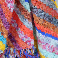 Dragonfly Corner to Corner Scarf - Crochet download pattern