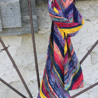 Dance Club Scarf download pattern