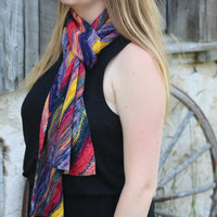Dance Club Scarf download pattern