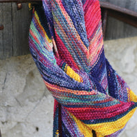 Dance Club Scarf download pattern
