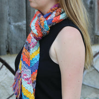 Dragonfly Corner to Corner Scarf - Crochet download pattern