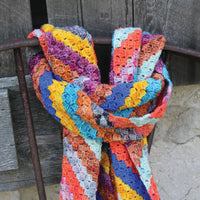 Dragonfly Corner to Corner Scarf - Crochet download pattern
