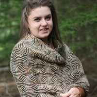 Decalcomania Shawl - pdf pattern