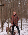 Tyne Garter-Striped Poncho - download