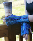 Snow Wave Designed by Angela Mühlpfordt Fingerless Gloves - Download