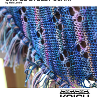 Simple Eyelet Scarf - PDF download