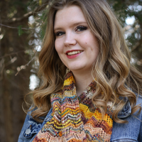 Wildweed Scarf download pattern