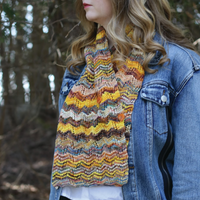Wildweed Scarf download pattern