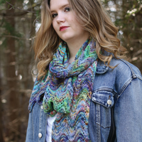 Ariel - The Little Mermaid Scarf download pattern