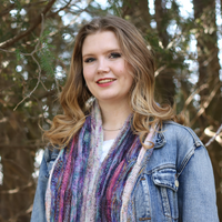 Silent Purple Scarf download pattern