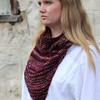 Wild Cherry Cowl Pattern -PDF
