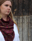Wild Cherry Cowl Pattern -PDF