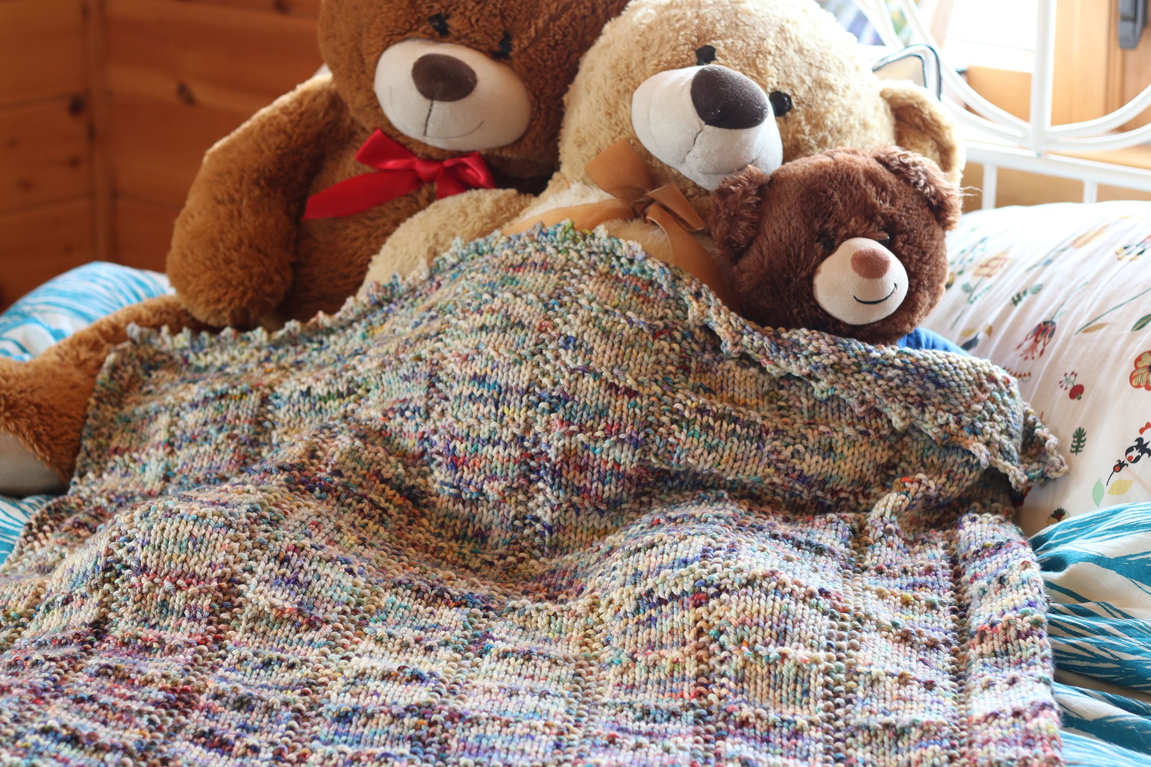 Small teddy best sale bear blanket