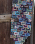 MITERED RECTANGLE SCARF BY: REBECCA BUSSINEAU