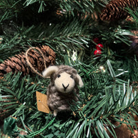 Mini Fluffy Sheep Ornament