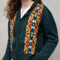 Rahvuslik Cardigan Kit -'Kindred Knits' by Aleks Byrd