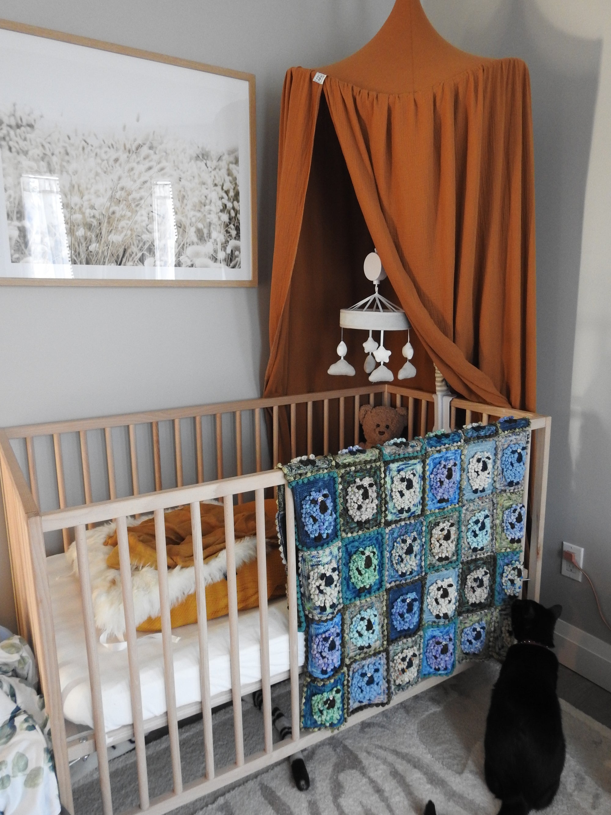 Baa Baa Sheep Blanket Kits - Pay as you crochet!
