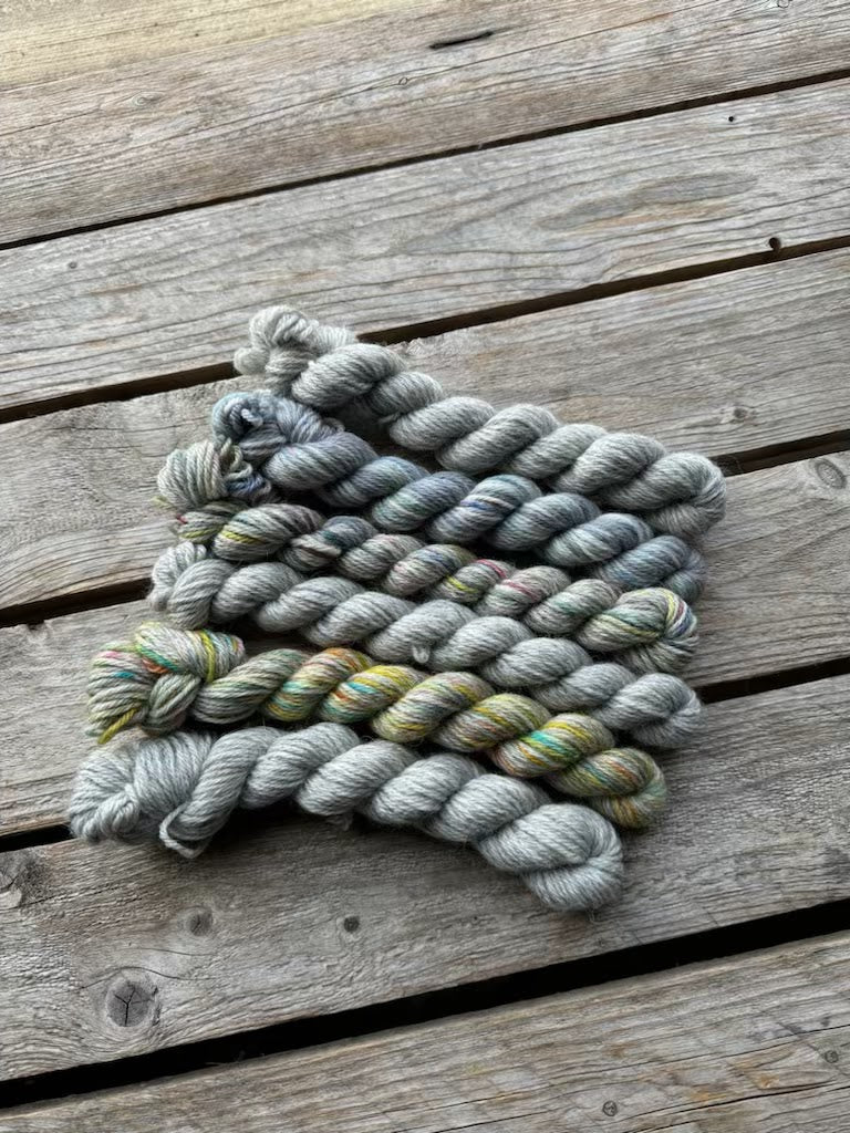 Corriedale / Corriedale Gotland 6 mini skein pack