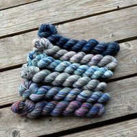 Corriedale / Corriedale Gotland 6 mini skein pack