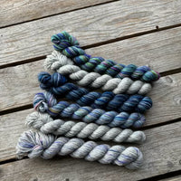 Corriedale / Corriedale Gotland 6 mini skein pack