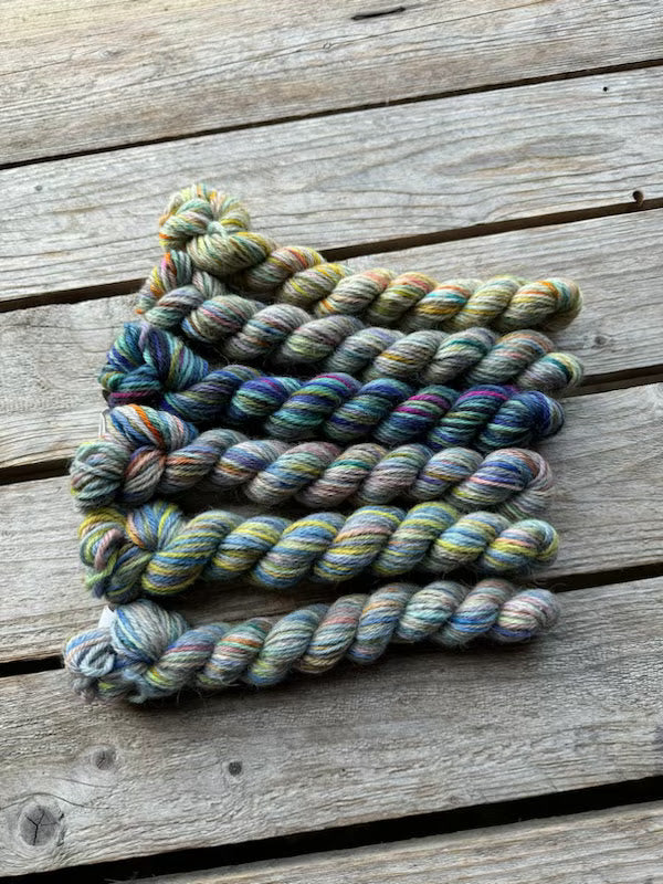 Corriedale / Corriedale Gotland 6 mini skein pack