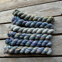 Corriedale / Corriedale Gotland 6 mini skein pack