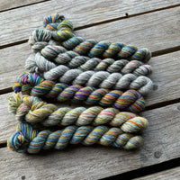 Corriedale / Corriedale Gotland 6 mini skein pack