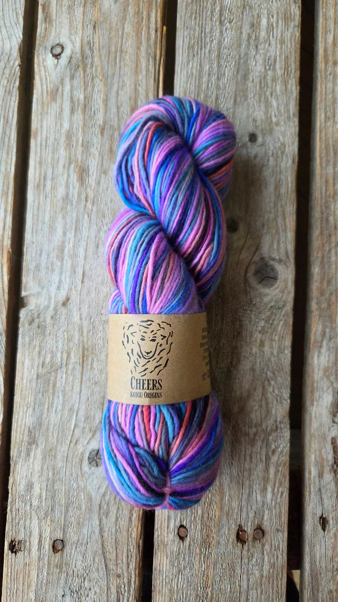 SINGLE Skeins - Cheers single Merino/ Lincoln SALE