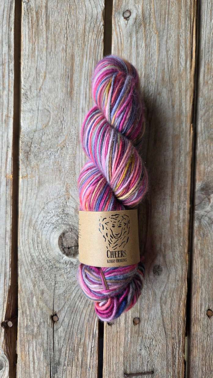 SINGLE Skeins - Cheers single Merino/ Lincoln SALE