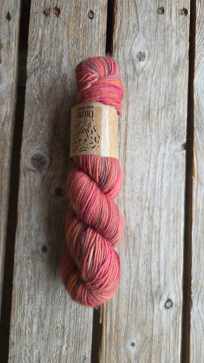 SINGLE Skeins - Cheers single Merino/ Lincoln SALE