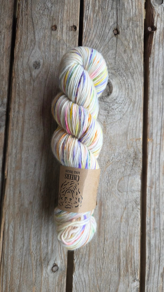 SINGLE Skeins - Cheers single Merino/ Lincoln SALE