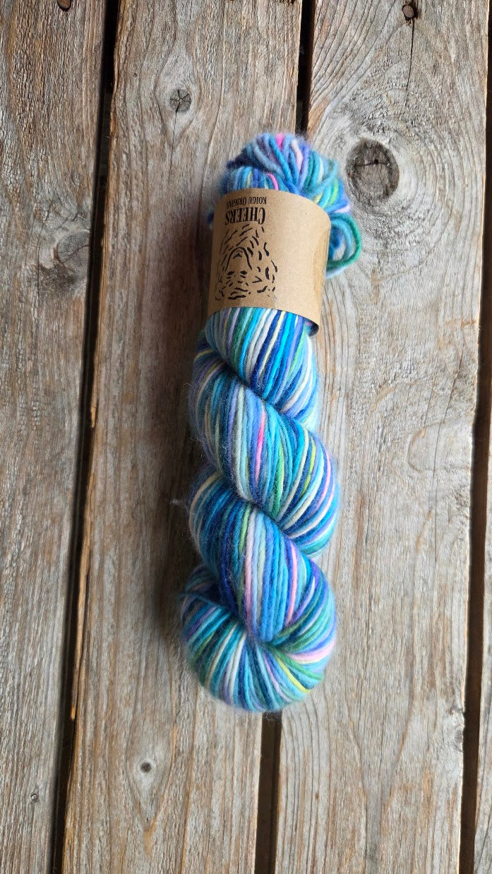 SINGLE Skeins - Cheers single Merino/ Lincoln SALE