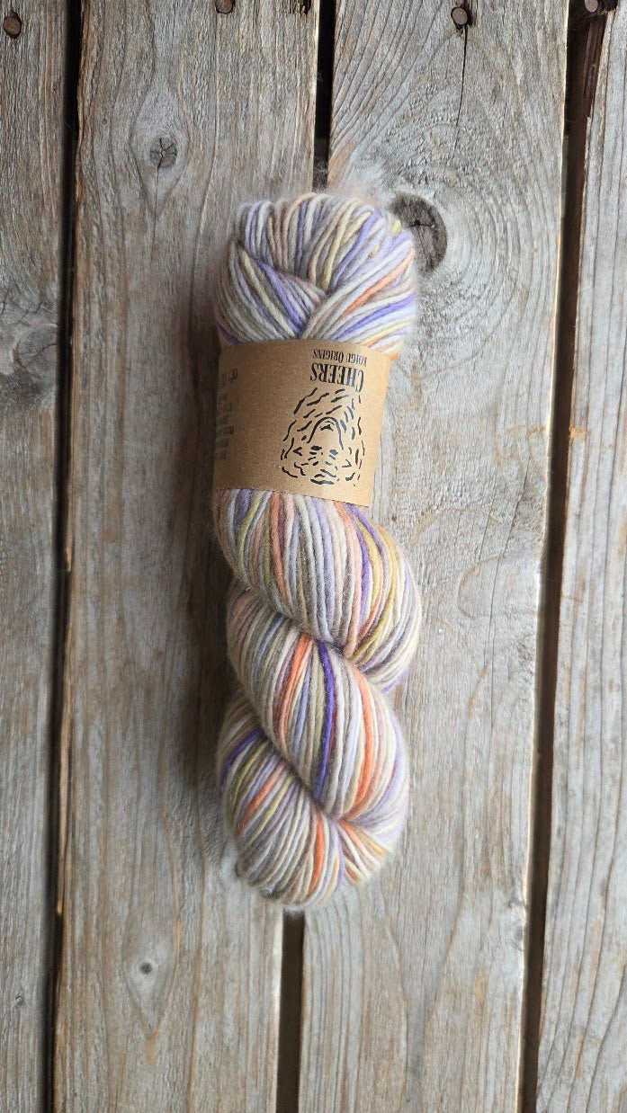 SINGLE Skeins - Cheers single Merino/ Lincoln SALE
