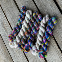 Corriedale / Corriedale Gotland 6 mini skein pack