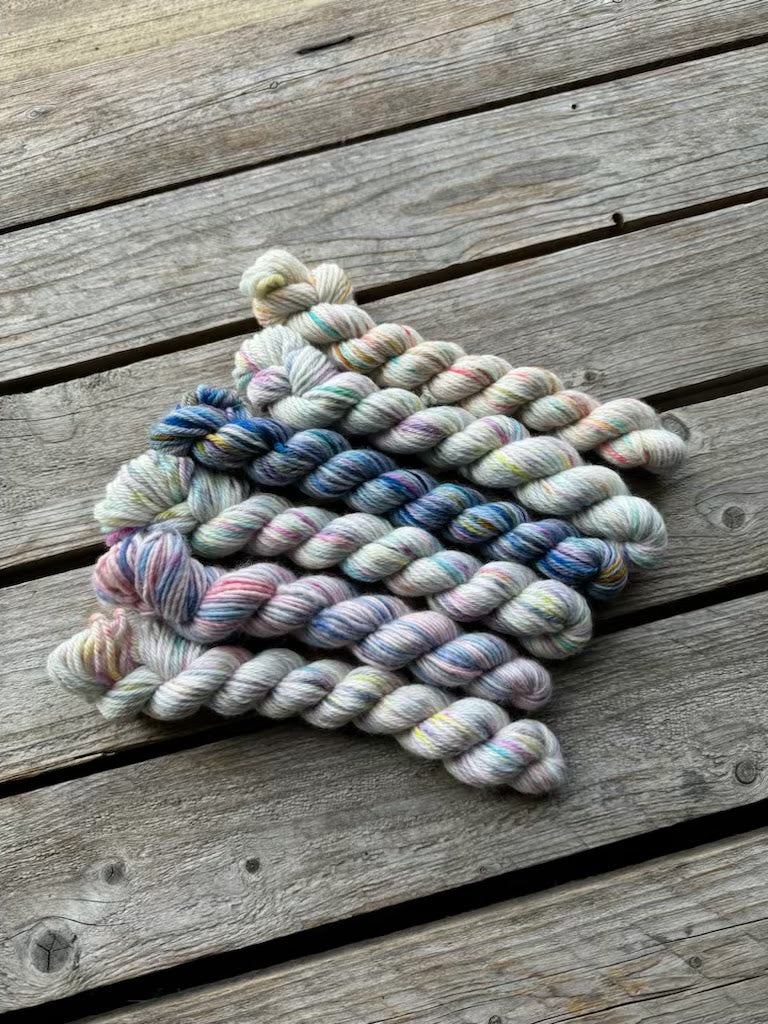 Corriedale / Corriedale Gotland 6 mini skein pack