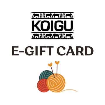 Koigu E-Gift Card $10.00 to $500.00