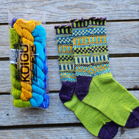 Warm Up with Colour Socks Kit